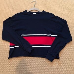 navy long sleeve